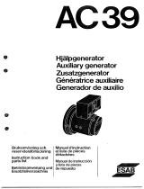 ESAB AC 39 User manual