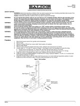 Baldor-Reliance Belt Grinder Guard Kit#A641 Owner's manual