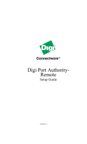 Digi One TS and Digi One TS W Installation guide