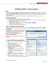 Bernina 830 Operating instructions