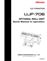 MIMAKI UJF-706 Quick Manual