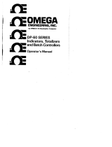 Omega DP-60 Series Owner's manual