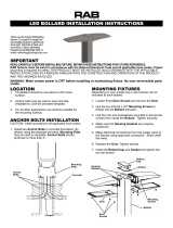 RAB Lighting BLED13/PC Operating instructions