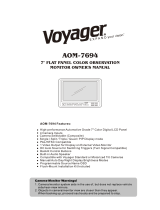 Voyager 31100014 Owner's manual