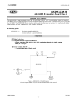 AKM AK4103AVF Evaluation Board Manual