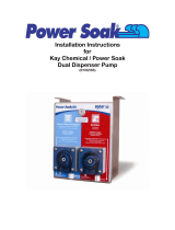 Power Soak Chemical Dispenser Pump User manual