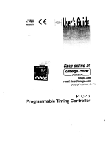 Omega PTC-13 Owner's manual