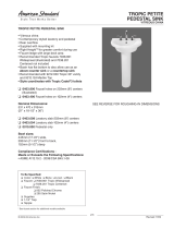 American Standard 0403.008.020 Operating instructions