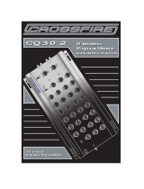 Crossfire CQ30.2 Owner's manual