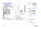Acrosser Technology AR-B1520 Quick Manual