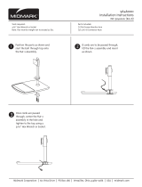 Midmark 6251, 6252, 6256 (Powered Carts - DC) Installation guide