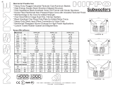 Massive Audio HIPPO 84 User manual