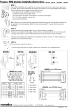Panamax MIW-VGA User manual