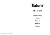 Saturn ST-VC 7271 User manual
