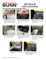 Bunn-O-Matic JDF-2S Operating instructions