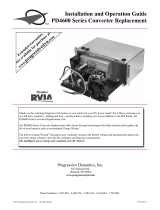 Progressive Dynamics PD4655V Installation guide