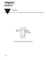 Omega HHP-2000-MAGNET Owner's manual