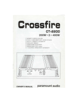 Crossfire CT2200 Owner's manual