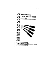 Omega OS37-38-Series Owner's manual
