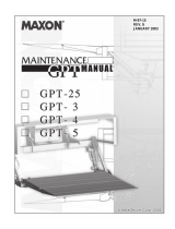 Maxon GPT SERIES (2002 Release) Maintenance Manual