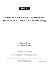 AGA 2 Burner Gas Hob Service guide