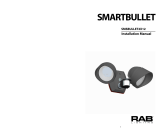 RAB Lighting SMSBULLET2X12NW Operating instructions