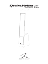 MartinLogan EM-ESL User manual