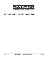 Baldor-RelianceBC138 – BC139 DC Control