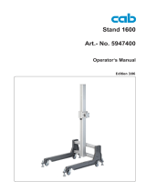 CAB A+ series applicators Operating instructions