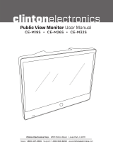 Clinton Electronics CE-M32S User manual