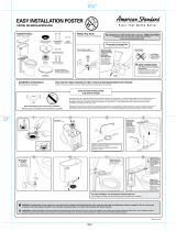 American Standard 2514101S.020 Installation guide