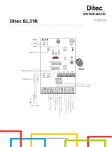 DITEC EL31R Owner's manual