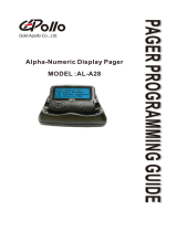 Apollo AL-A28 Pilot XP Programming Manual