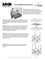 MK Diamond Products Saw Tent Owner's manual