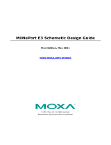 Moxa MiiNePort E3 Series User manual