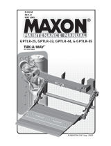 Maxon GPTLR SERIES (2005 Release, After May 1, 2005) Maintenance Manual