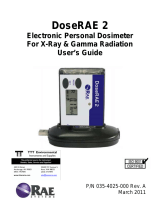 Rae DoseRAE 2 User manual