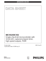 NXP P80C552EBA Datasheet