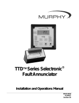 Murphy TTD Configurable Fault Annunciator Installation guide