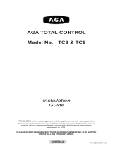 AGA TC3 & TC5  Total Control External Vent Installation guide