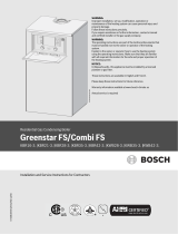 Bosch Thermotechnology 7733600079 Installation guide