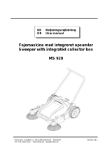 Texas Sweeper MS920 Owner's manual