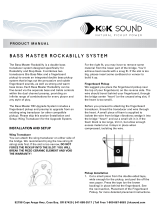 K&K Sound Bass Master Rockabilly Plus User manual