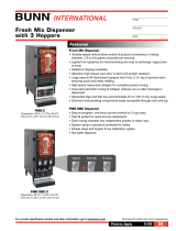 Bunn-O-Matic FMD DBC-3 Datasheet