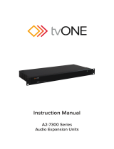 TV One A2-7300 Series User manual