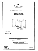 Kozyheat #911XL Owner's manual