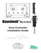 BSS Audio BLU-8v2BLK Installation guide