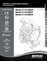 Binks Gemini II Pumps User manual