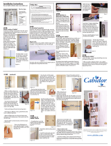 Cabidor C-4018 Installation guide