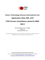 Robe AN 134 FTDI User manual